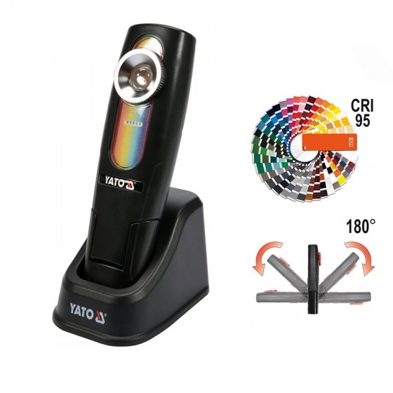 Lampa de inspectie colori 5W - LED COB - cu Magnet - YT-08509
