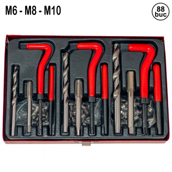 Kit de Reparatie Filet M 6 - M10 - 88 buc - MK6122-MK